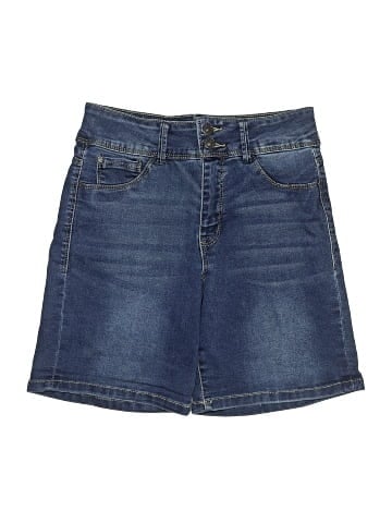 Curve Appeal Denim Shorts (view 1)