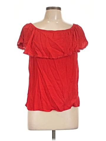 Philosophy Republic Clothing Short Sleeve Blouse (view 1)