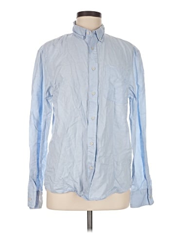 Zara Long Sleeve Button-Down Shirt (view 1)