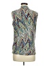 Jones Studio Blue Sleeveless Blouse Size M - photo 2