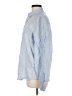 Zara Blue Long Sleeve Button-Down Shirt Size M - photo 5