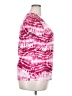 Danskin Now 100% Polyester Tie-dye Pink Short Sleeve Top Size 20 - photo 4