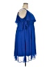 Torrid 100% Polyester Solid Blue Casual Dress Size 20 - photo 4