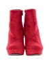 Dream Pairs Red Ankle Boots Size 8 - photo 2