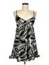 Volcom 100% Viscose Tropical Black Cocktail Dress Size XS - photo 1