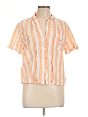 Cynthia Rowley Short Sleeve Blouse (view 1)