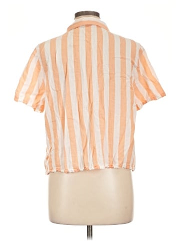 Cynthia Rowley Short Sleeve Blouse (view 2)
