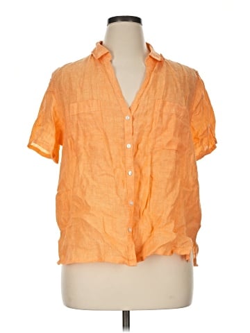 C&C California Short Sleeve Blouse (view 1)