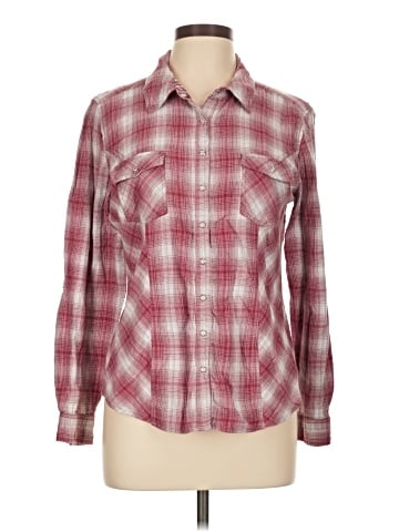 Style&Co Long Sleeve Button-Down Shirt (view 1)
