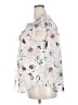 Torrid 100% Polyester White Short Sleeve Blouse Size 2X Plus (2) - photo 5