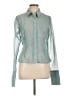 PrettyLittleThing 100% Polyester Teal Long Sleeve Blouse Size 12 - photo 1