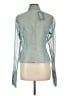 PrettyLittleThing 100% Polyester Teal Long Sleeve Blouse Size 12 - photo 2