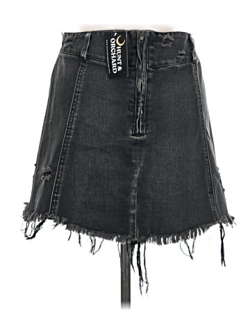 Signature 8 Denim Skirt (view 2)