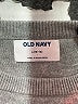 Old Navy 100% Cotton Solid Gray Pullover Sweater Size 10 - 12 - photo 3