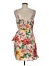 Express 100% Polyester Floral Pink Cocktail Dress Size M - photo 2