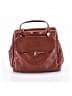 Coach 100% Leather Solid Brown Leather Satchel One size - photo 1