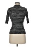 Say What? Gray Short Sleeve Turtleneck Size M - photo 2