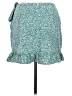 Unbranded 100% Polyester Teal Casual Skirt Size M - photo 2