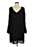 Charming Charlie 100% Polyester Solid Black Casual Dress Size M - photo 1