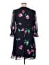 DKNY 100% Polyester Black Cocktail Dress Size 14 - photo 2