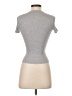 WAYF Gray Short Sleeve Turtleneck Size XS - photo 2