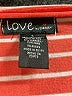 Love Stripes Orange Tank Top Size L - photo 7