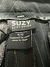 Suzy Shier Stripes Black Dress Pants Size 11 - 12 - photo 7