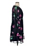 DKNY 100% Polyester Black Cocktail Dress Size 14 - photo 4