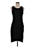 Leith Solid Black Cocktail Dress Size M - photo 1
