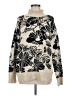Liz Claiborne Floral Ivory Pullover Sweater Size M - photo 1