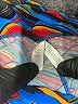 Lularoe Graphic Blue Leggings Size 1X (Tall & Curvy) - photo 7