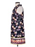 Crown & Ivy 100% Polyester Print Blue Casual Dress Size 2 Petite - photo 5