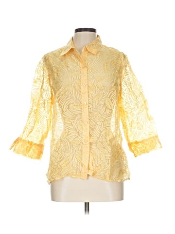 Alfred Dunner 3/4 Sleeve Button-Down Shirt (view 1)
