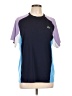 Lacoste Sport 100% Polyester Color Block Purple Active T-Shirt Size L - photo 1