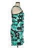 Gabby Skye Graphic Teal Cocktail Dress Size 0X - photo 4