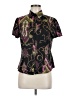 Allison Taylor Paisley Black Short Sleeve Blouse Size M - photo 1