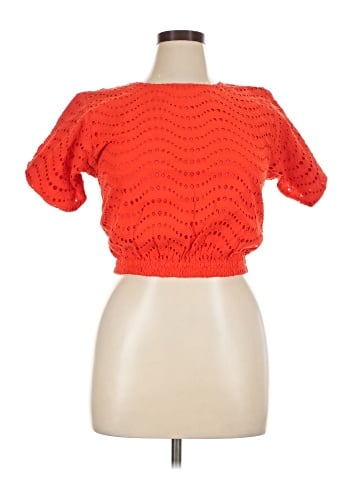 Ann Taylor Short Sleeve Top (view 1)
