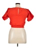 Ann Taylor 100% Cotton Orange Short Sleeve Top Size XL - photo 2