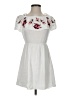 Dizzy Lizzy 100% Rayon White Casual Dress Size S - photo 1