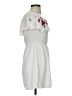 Dizzy Lizzy 100% Rayon White Casual Dress Size S - photo 4