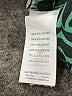 J.Crew 100% Polyester Green 3/4 Sleeve Blouse Size 16 - photo 8