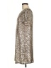Cable & Gauge Metallic Silver Cocktail Dress Size M - photo 5