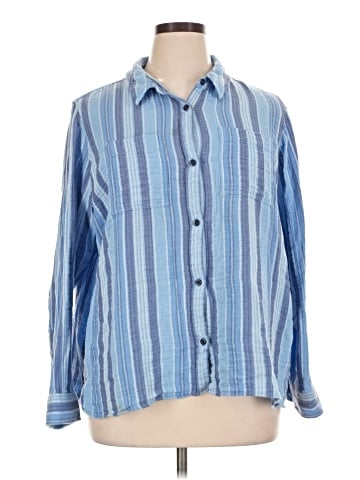 L.L.Bean Long Sleeve Button-Down Shirt (view 1)