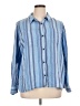 L.L.Bean 100% Cotton Stripes Blue Long Sleeve Button-Down Shirt Size 1X - photo 1