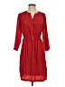 Old Navy 100% Polyester Solid Red Casual Dress Size S - photo 1