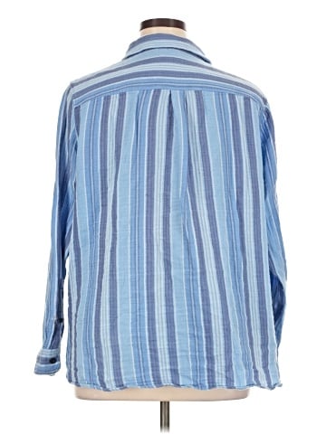 L.L.Bean Long Sleeve Button-Down Shirt (view 2)