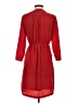 Old Navy 100% Polyester Solid Red Casual Dress Size S - photo 2