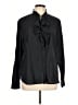 Peruvian Connection Black Long Sleeve Blouse Size L - photo 1