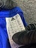 Adidas 100% Polyester Solid Blue Athletic Shorts Size 11 - 12 - photo 3