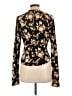 Free People Black Long Sleeve Blouse Size L - photo 2